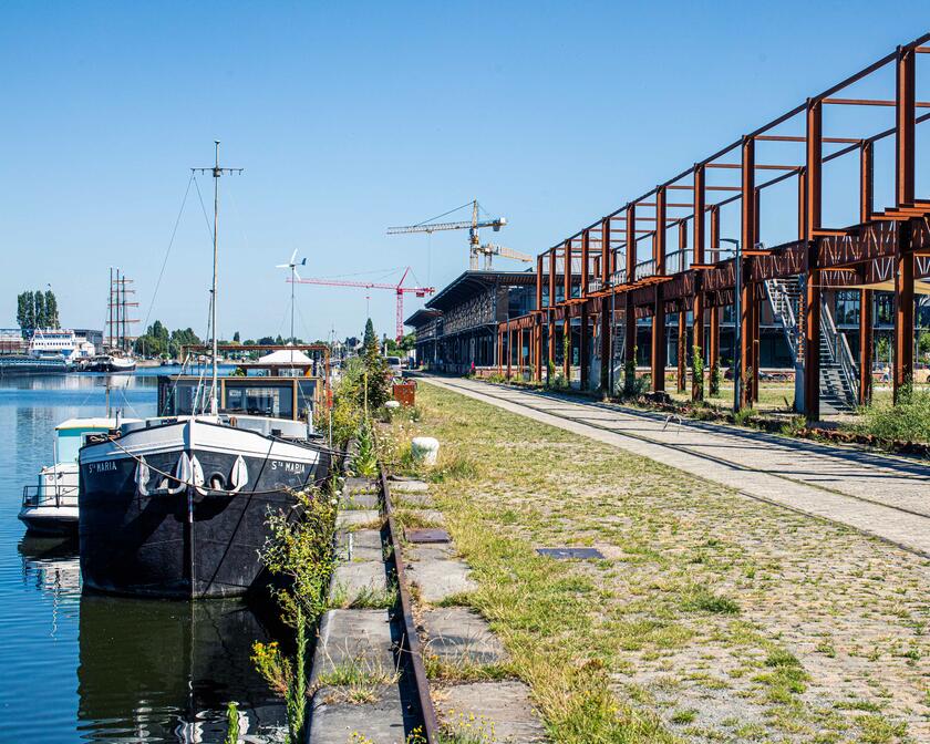 Barco en el Voorhavenpark