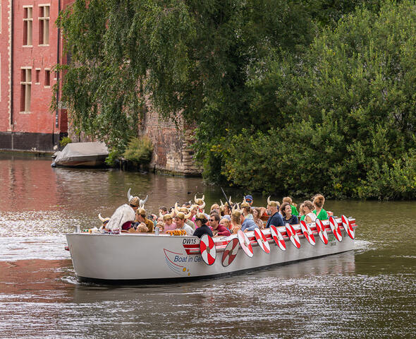 Boat trip during the Ghent Festivities