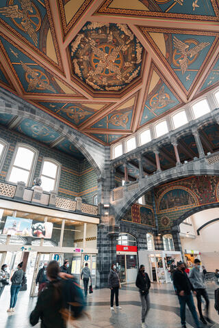 Interieur station Gent-Sint-Pieters
