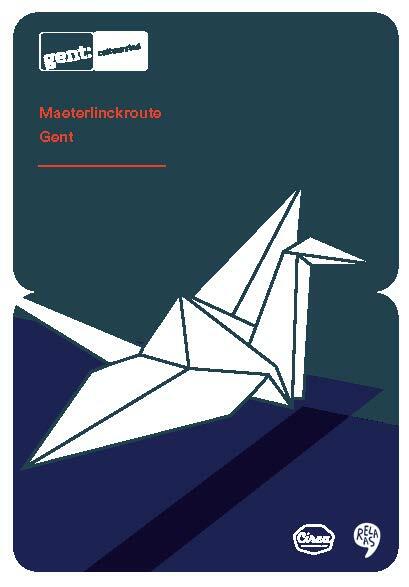 Voorblad van brochure van de Maeterlinckroute