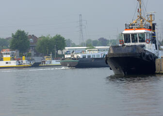 Der Hafen von Gent
