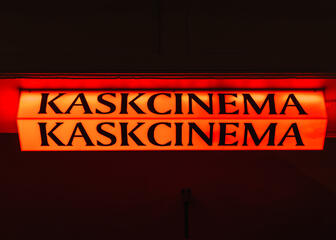 Neon van KASKcinema Gent