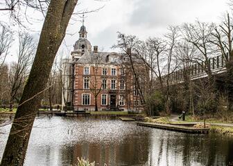 Castle park in Gentbrugge