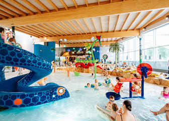 Overview of the water playground