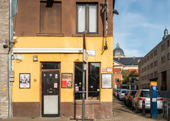 Exterior of café Den Drummer