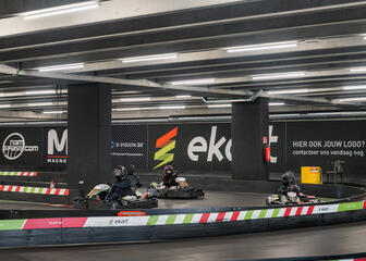 Karting en salle à Dok Noord
