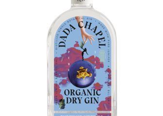 Bottle of Dada Chapel Organic Dry Gin
