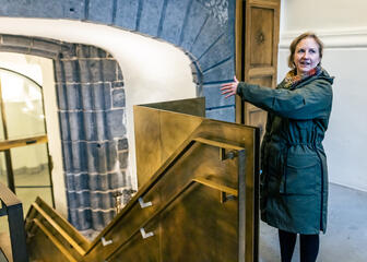Maaike Blancke tours St Bavo's Cathedral and new visitor centre