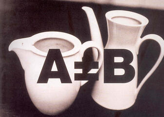 A=B (from the “I Am You” series), 1993-1994