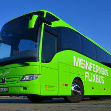 Flixbus groene bus