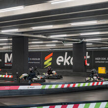 Indoor karting at Dok Noord