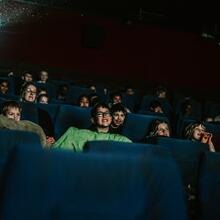 Het publiek in cinema Spinx